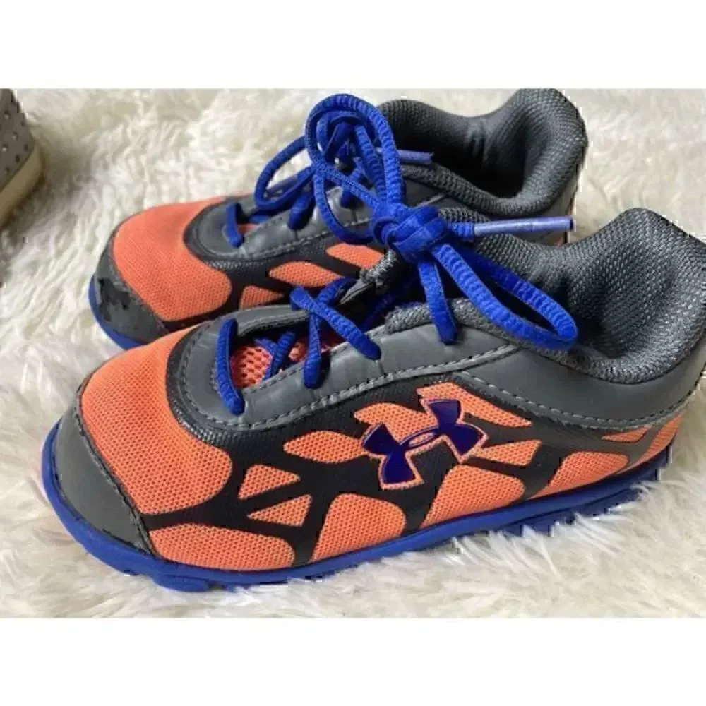 2 pair Native & Under Armour Toddler C9 Shoe Lot